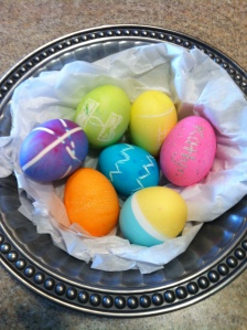 we dyed some egg!